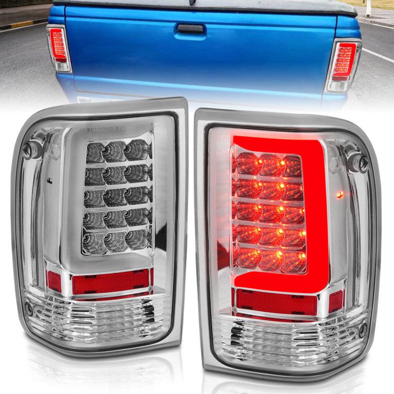 ANZO 1993-1997 Ford Ranger LED Tail Lights