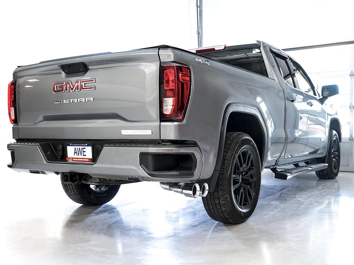 AWE Tuning 0FG Catback Dual Side Exit Exhaust for 4th Generation 