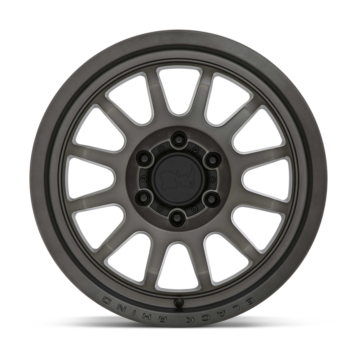 Black Rhino Rapid Wheel 17x9.5 / 5x127 / -18mm Offset Matte Brushed Gunmetal