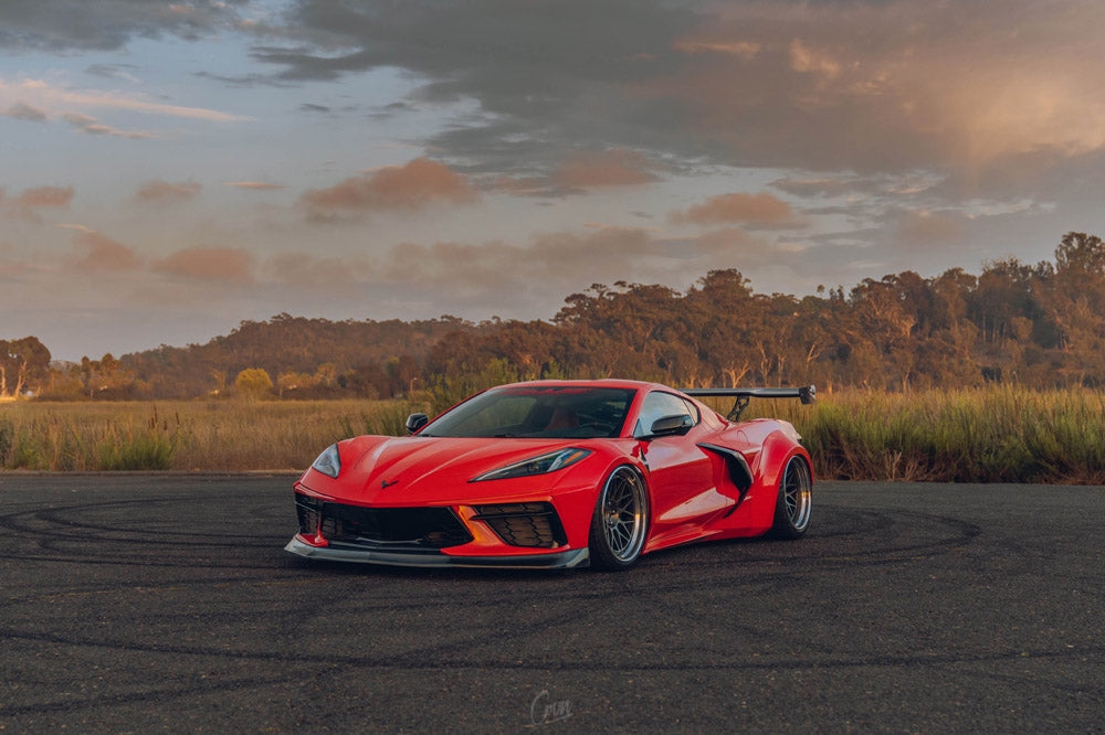 StreetHunter Designs Side Vent for C8 Chevrolet Corvette - Bulletproof  Automotive