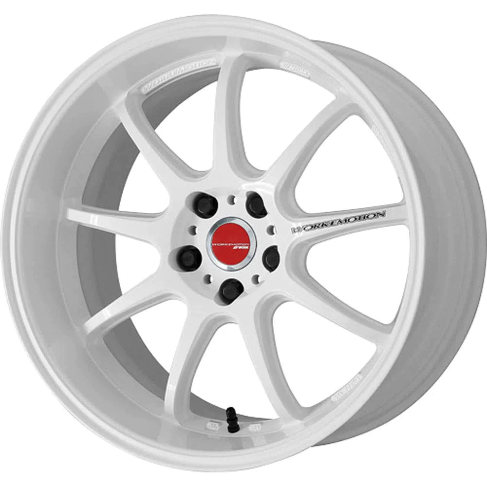 Work Emotion D9R Wheel - 18x9.5 / 5x114.3 / +23mm Offset - White