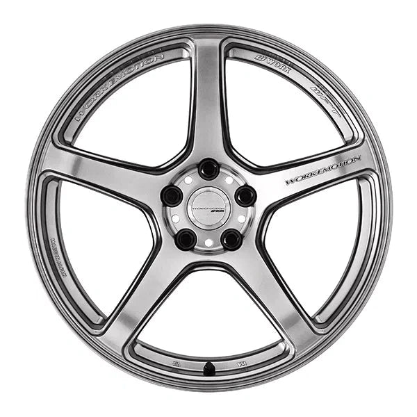 Work Emotion T5R Wheel - 18x7.5 / 5x100 / +48mm Offset - Glow Silver