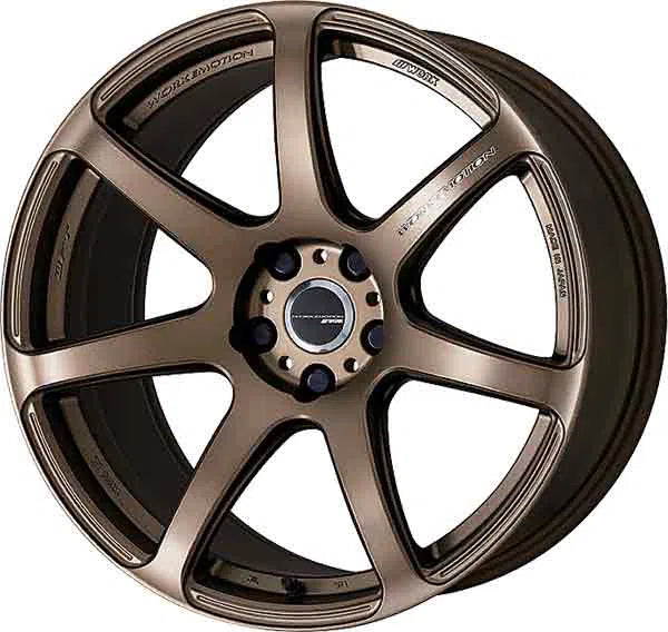 Work Emotion T7R Wheel - 18x9.5 / 5x120 / +38mm Offset - Matte Bronze