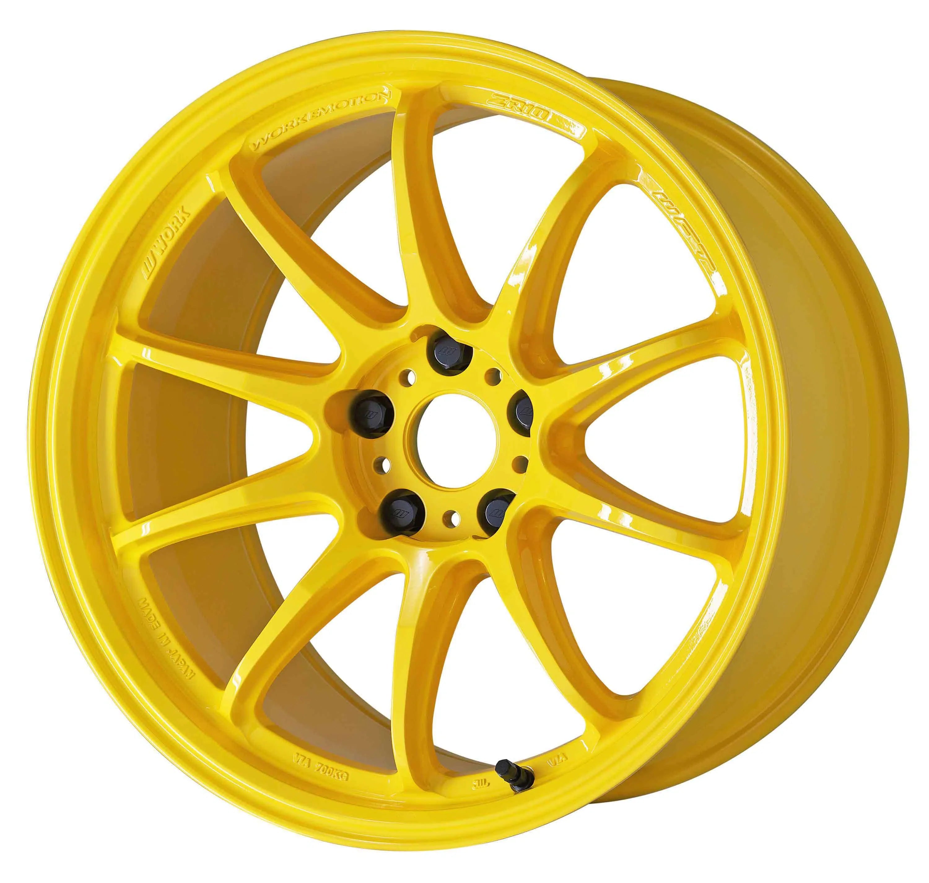 Work Emotion ZR10 Wheel - 18x8.5 / 5x114.3 / +38mm Offset - Hornet Yellow