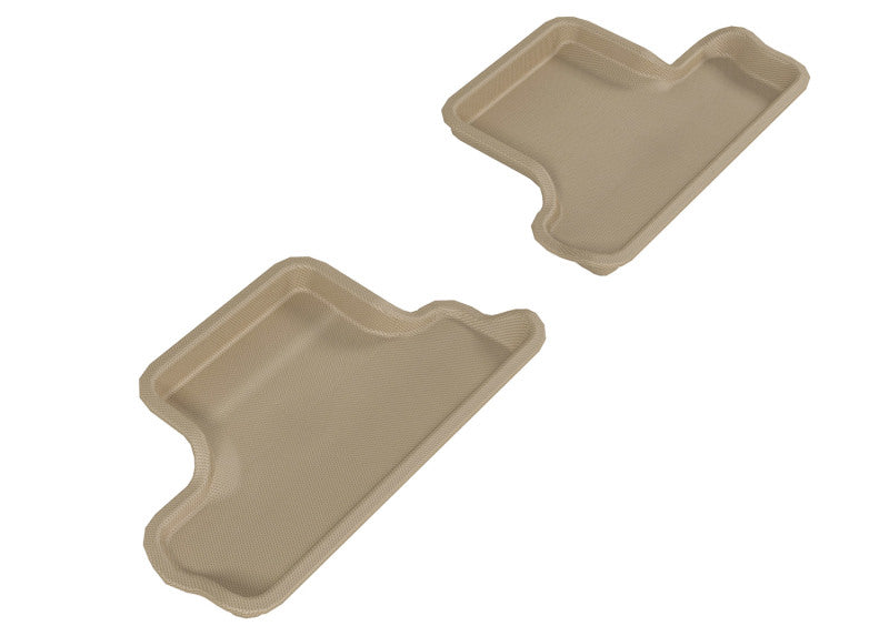 3D MAXpider 2007-2013 Mini Cooper Convertible Kagu 2nd Row Floormats - Tan-dsg-performance-canada