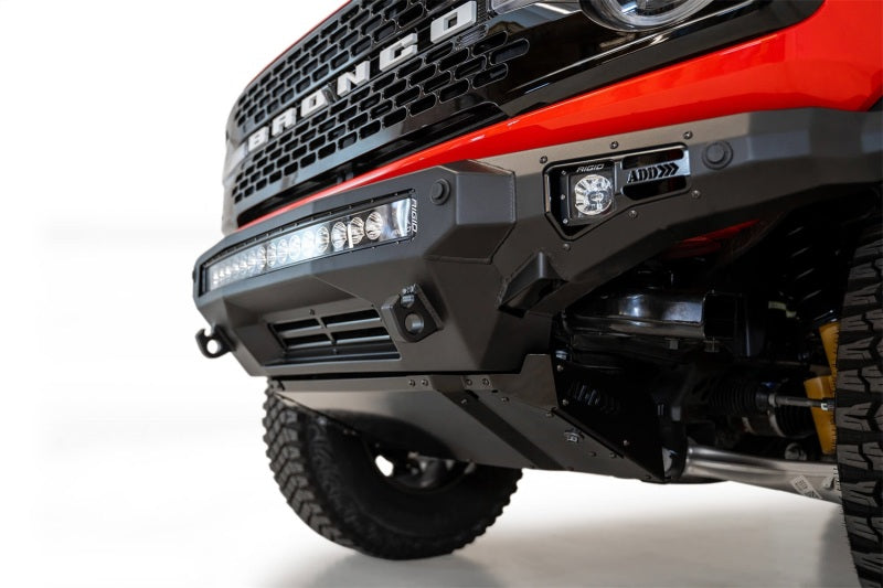 Addictive Desert Designs 2021+ Ford Bronco Stealth Fighter Front Bumper Skid Plate Kit-dsg-performance-canada