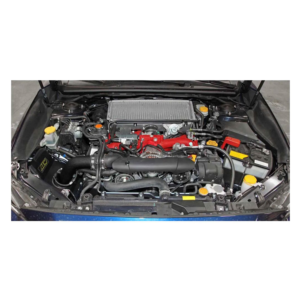 AEM 15-17 Subaru WRX STi 2.5L H4 - Cold Air Intake System - Wrinkle Black-dsg-performance-canada