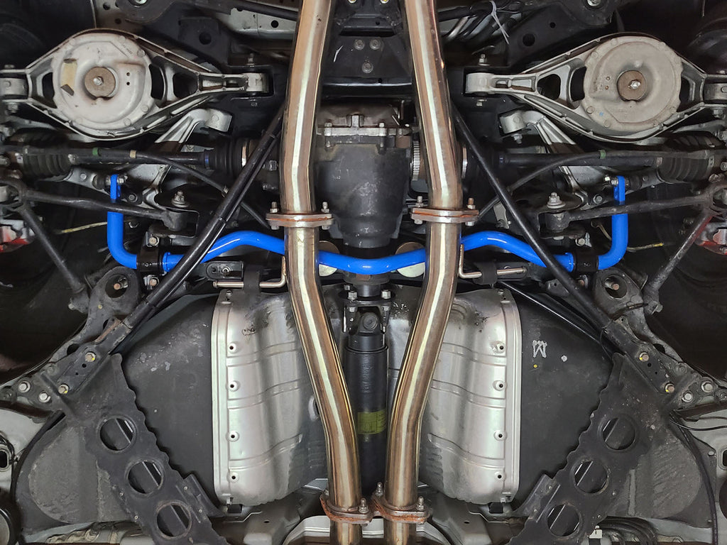 aFe 09-20 Nissan 370Z 09-20 V6-3.7L Control Rear Sway Bar - Blue-dsg-performance-canada