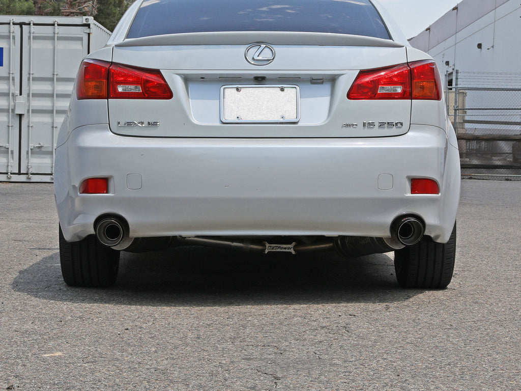 aFe POWER Takeda 06-13 Lexus IS250/IS350 SS Axle-Back Exhaust w