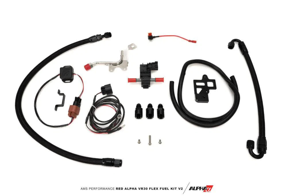 AMS Performance Q50/Q60 Red Alpha Flex Fuel Kit V2-dsg-performance-canada