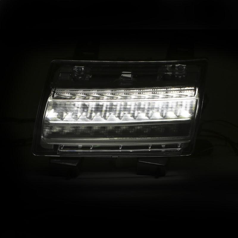 ANZO 18-19 Jeep Wrangler JL LED Chrome Clear w/ Sequential Signal-dsg-performance-canada