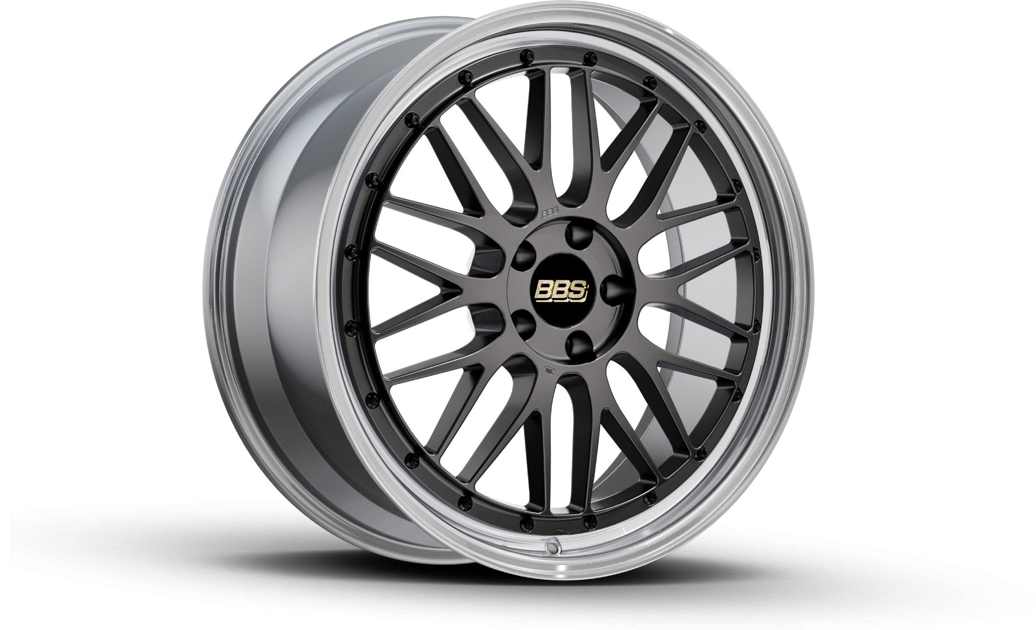 BBS LM 17x7.5 4x100 ET40 Diamond Black Center / Diamond Cut