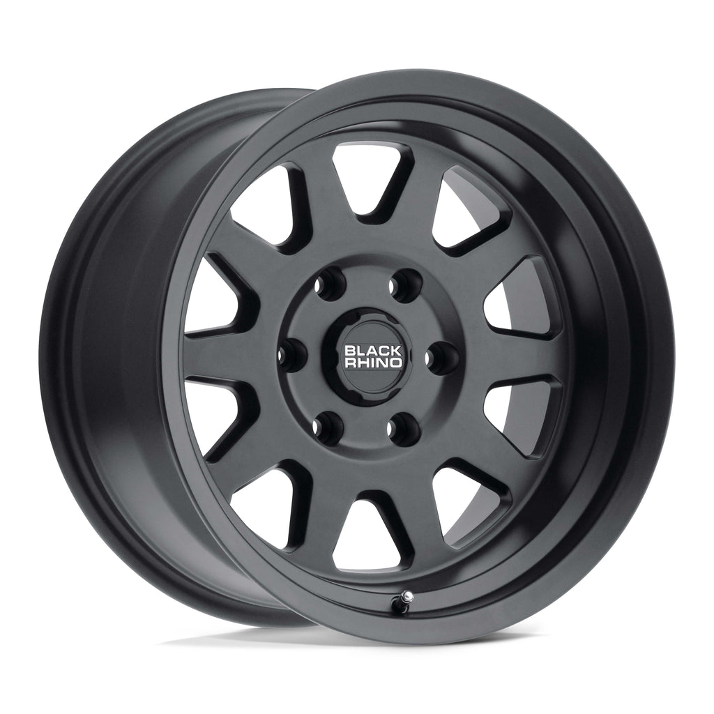 Black Rhino Stadium Wheel 17x8 / 5x130 / +45mm Offset Matte Black