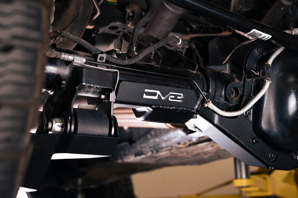 DV8 Offroad 2021-2022 Ford Bronco Rear Shock Guard Skid Plates-dsg-performance-canada