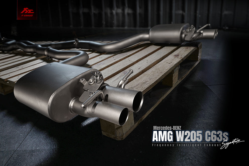 FI Exhaust Mercedes-Benz AMG W205 C63s | Titanium Signature Series