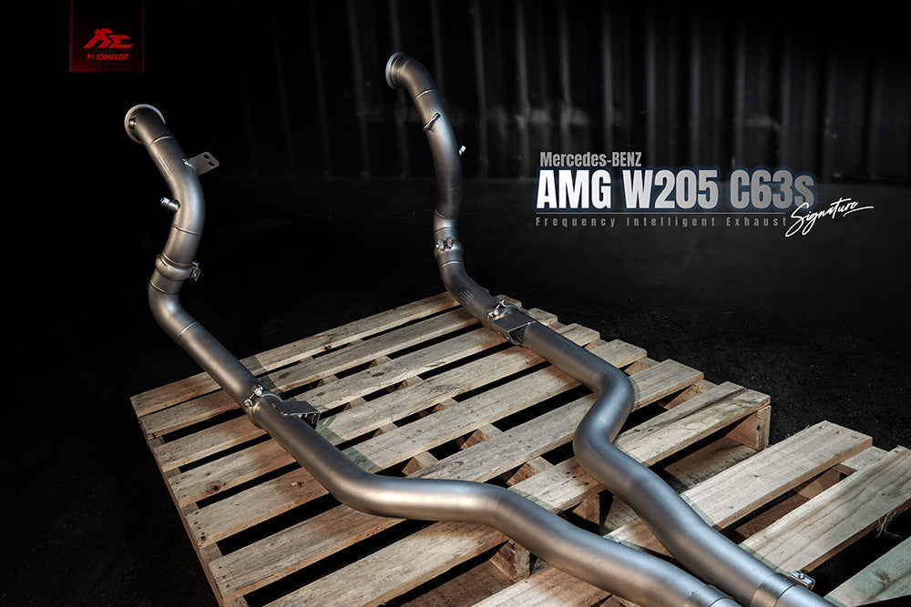 FI Exhaust Mercedes-Benz AMG W205 C63s | Titanium Signature Series