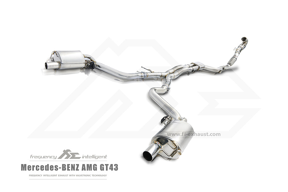 FI Exhaust Mercedes-Benz AMG X290 GT43 / GT53 Coupe (M256 3.0Turbo Engine + Hybrid) | 2019+ Exhaust System-dsg-performance-canada