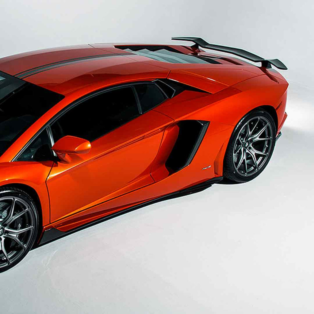 Lamborghini Aventador Zaragoza Edizione Aero Side Blades-dsg-performance-canada