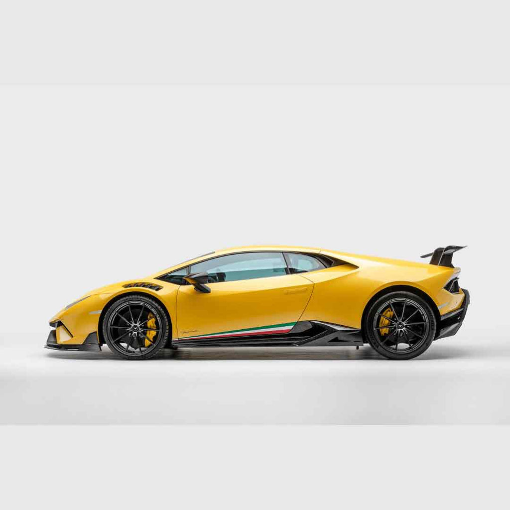 Lamborghini Huracan Performante Vicenza Edizione Aero Side Blades (Carbon Matrix)-dsg-performance-canada