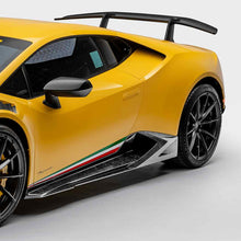 Load image into Gallery viewer, Lamborghini Huracan Performante Vicenza Edizione Aero Side Blades (Carbon Matrix)-dsg-performance-canada