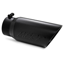 Load image into Gallery viewer, MBRP Universal Tip 5 O.D. Dual Wall Angled 4 inlet 12 length - Black Finish-dsg-performance-canada