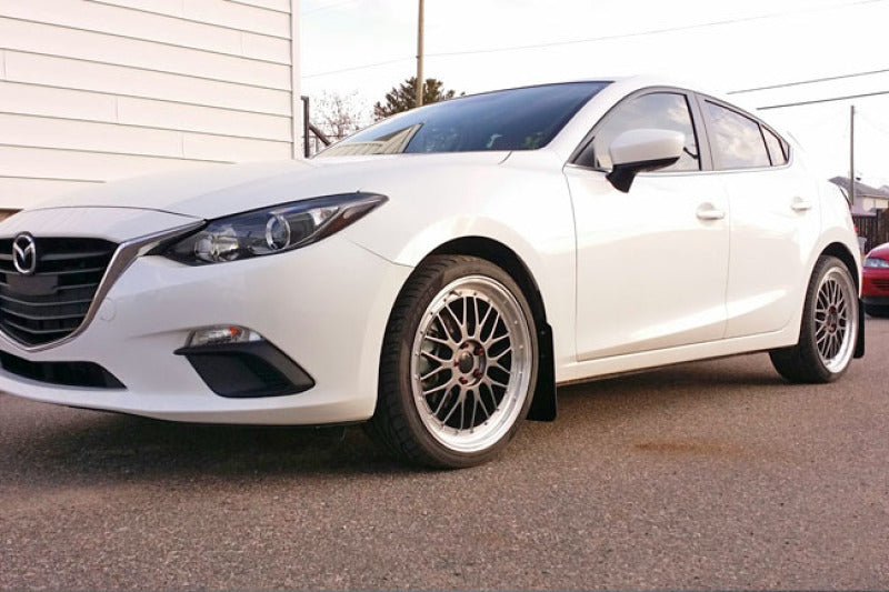 Rally Armor 2014+ Mazda 3 Red Mud Flap W/ White Logo – DSG