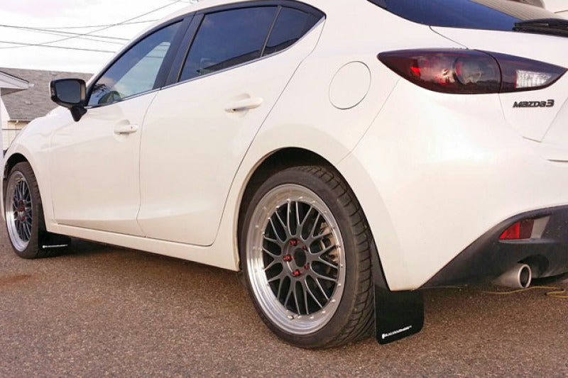 Rally Armor 2014+ Mazda 3 Red Mud Flap W/ White Logo – DSG