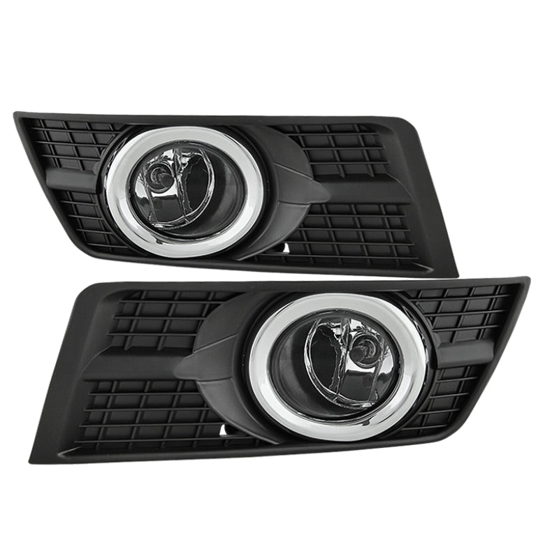 Spyder Cadillac SRX 2010-2015 OEM Style Fog Lights W/Universal Switch Clear FL-CASRX10-C-dsg-performance-canada