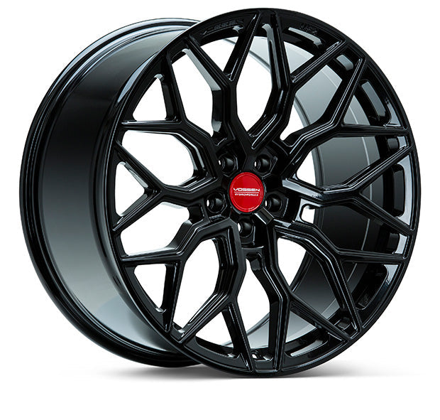 Vossen HF-2 22x10.5 / 5x130 / ET20 / Deep Face / 84.1 - Gloss Black-dsg-performance-canada