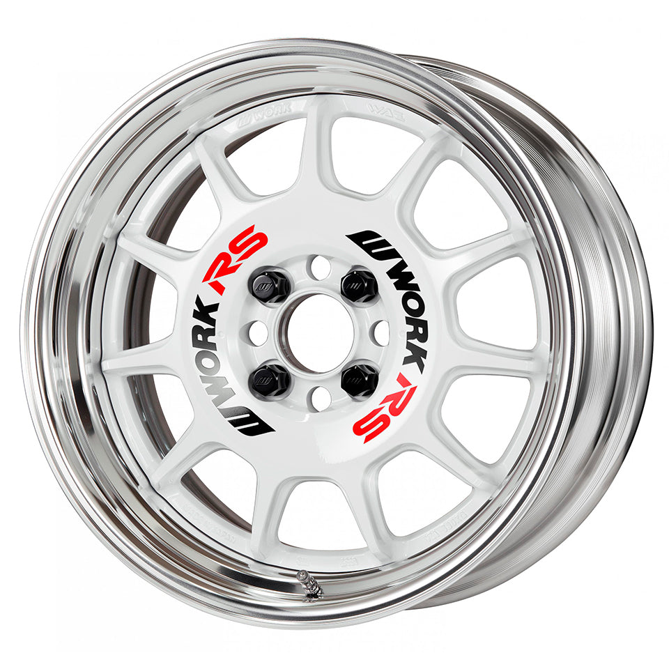 Work Emotion RS11 Wheel - 15x10 / 4x100 / Offset +85(57mm) ~ -16(158mm)(O-Disk)-dsg-performance-canada