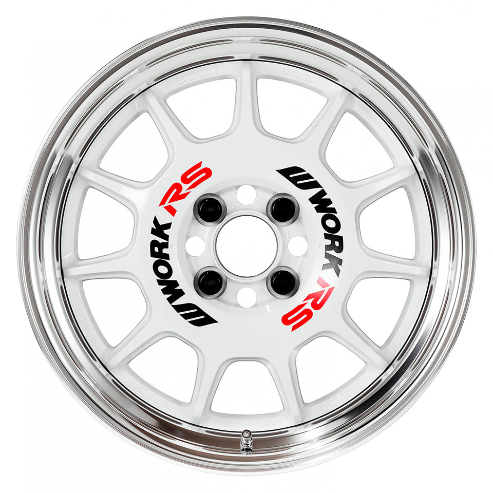 Work Emotion RS11 Wheel - 15x10 / 4x100 / Offset +85(57mm) ~ -16(158mm)(O-Disk)-dsg-performance-canada