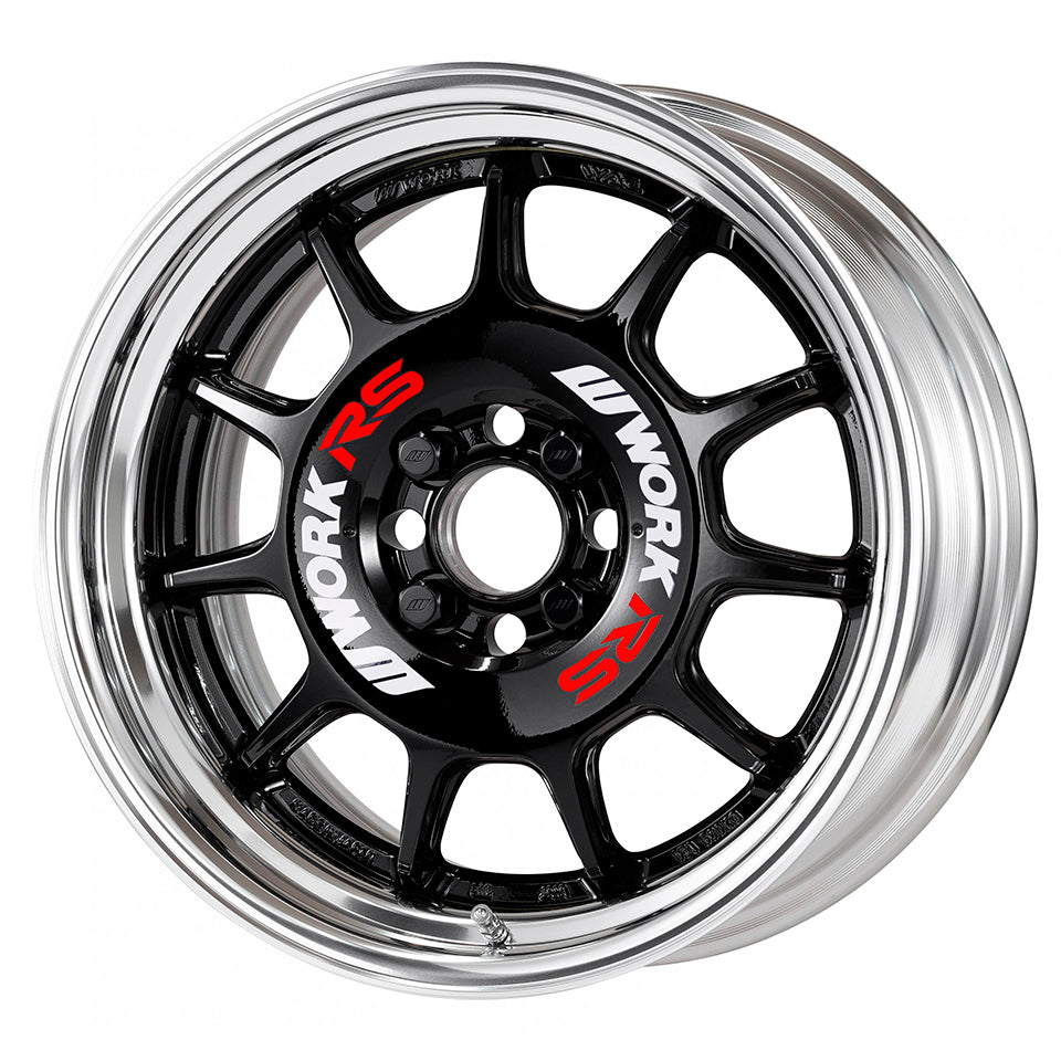 Work Emotion RS11 Wheel - 15x10 / 4x100 / Offset +85(57mm) ~ -16(158mm)(O-Disk)-dsg-performance-canada