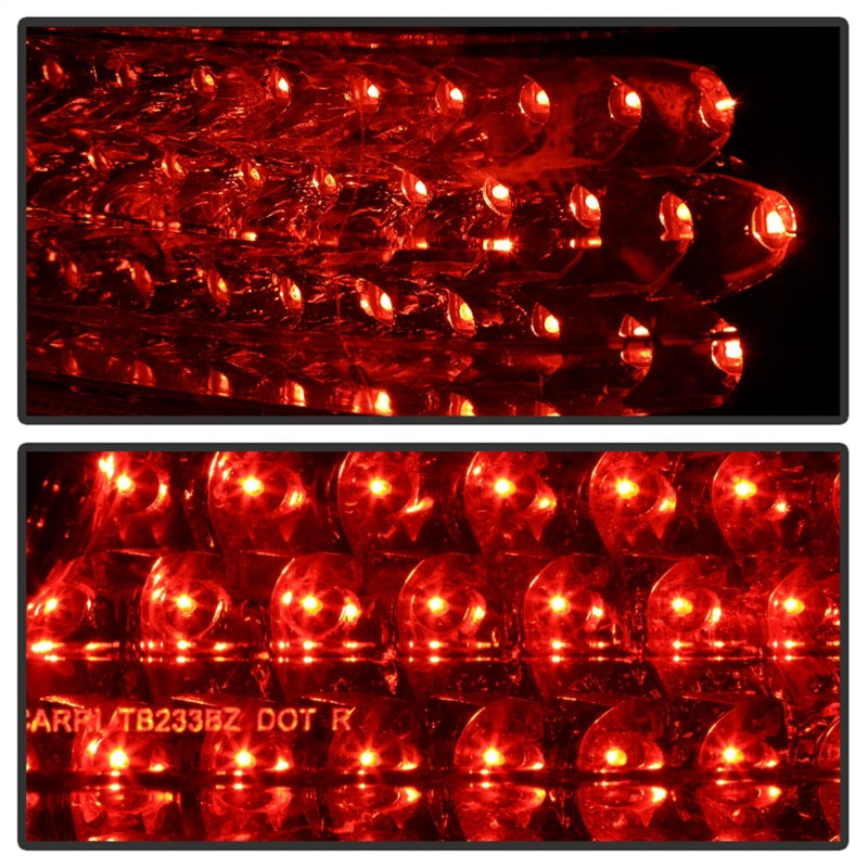 Xtune Mercedes Benz W210 E-Class 96-02 LED Tail Lights Red Smoke